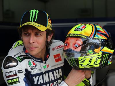 Ini Helm 'Lucu' Valentino Rossi untuk Uji Coba di Sirkuit Sepang!